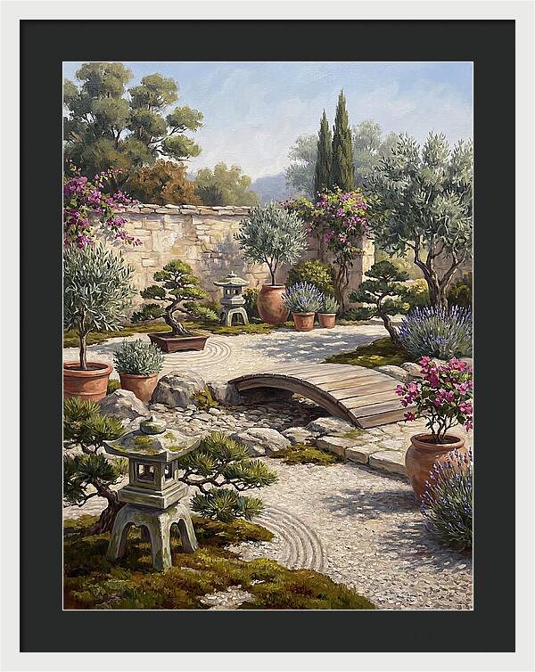Tranquil Moments In A Japanese Garden 4626