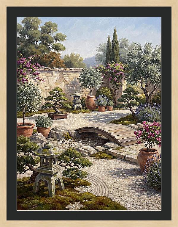 Tranquil Moments In A Japanese Garden 4626
