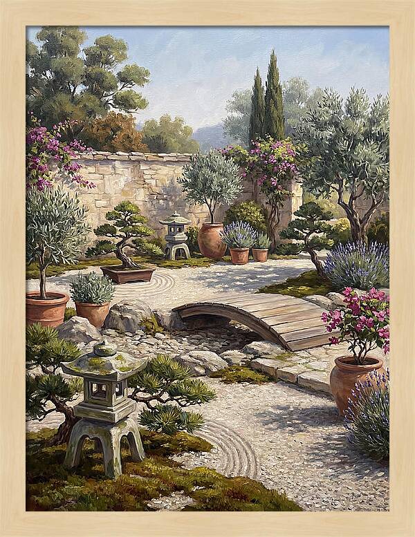 Tranquil Moments In A Japanese Garden 4626