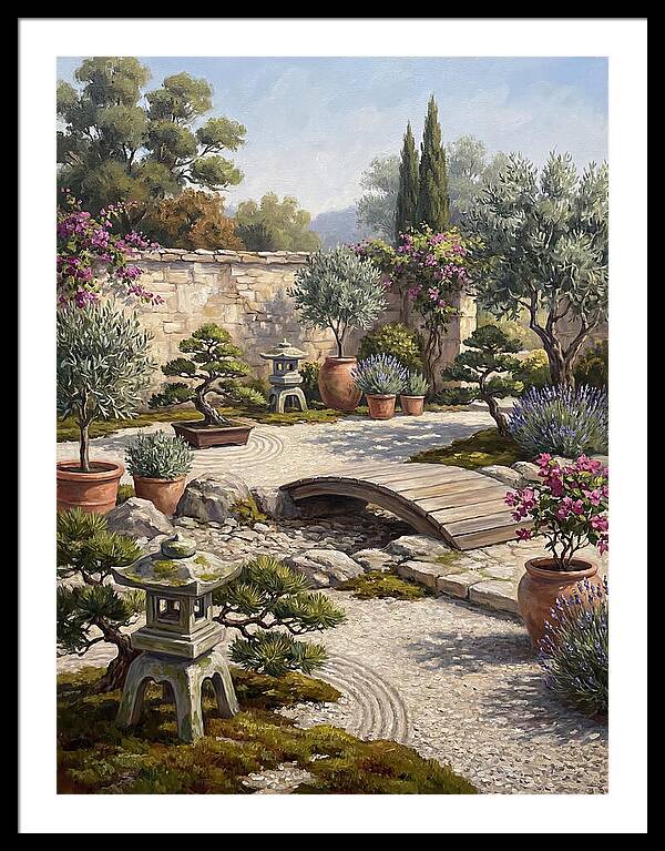 Tranquil Moments In A Japanese Garden 4626