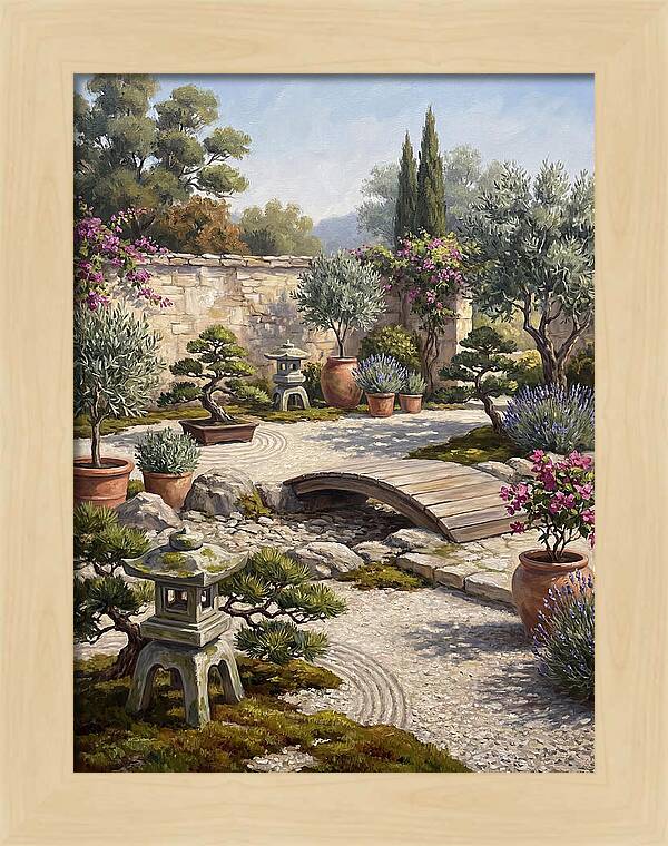 Tranquil Moments In A Japanese Garden 4626