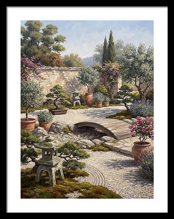 Tranquil Moments In A Japanese Garden 4626