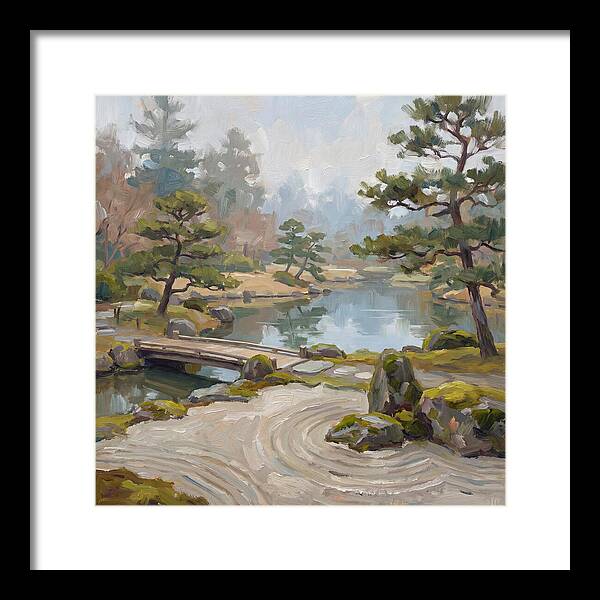 Tranquil Moments In A Japanese Garden 4630