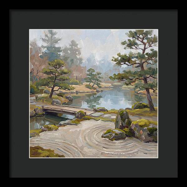 Tranquil Moments In A Japanese Garden 4630