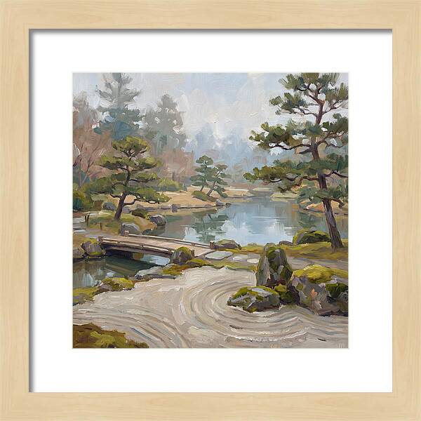 Tranquil Moments In A Japanese Garden 4630