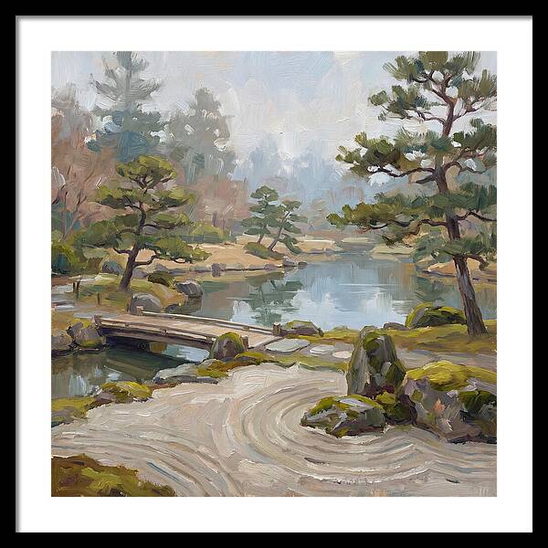 Tranquil Moments In A Japanese Garden 4630