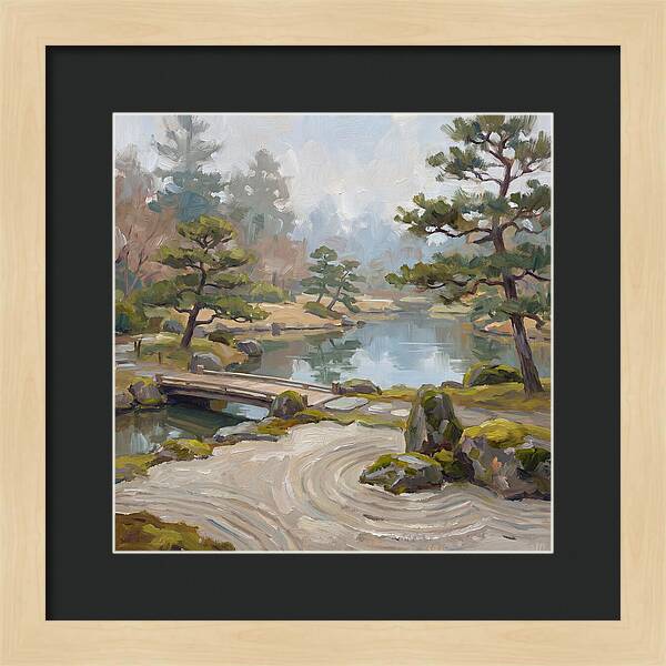 Tranquil Moments In A Japanese Garden 4630