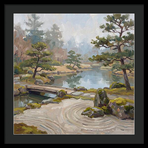Tranquil Moments In A Japanese Garden 4630