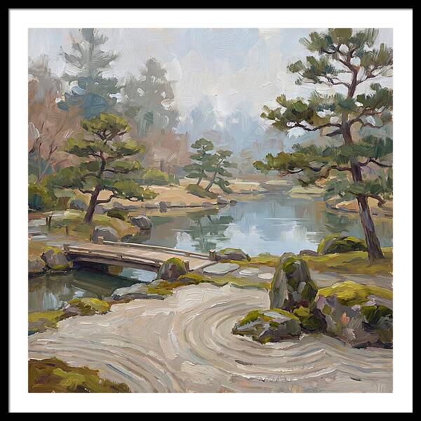Tranquil Moments In A Japanese Garden 4630