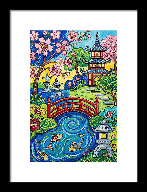 Tranquil Moments In A Japanese Garden