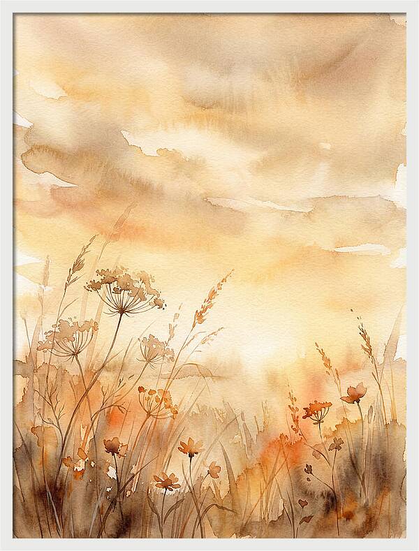 Tranquil Moments In Gold