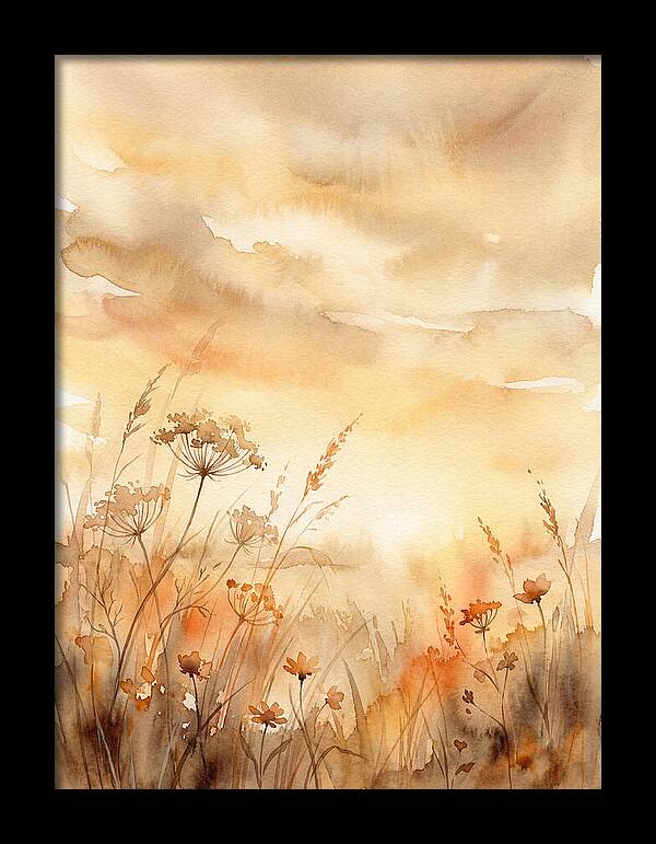 Tranquil Moments In Gold