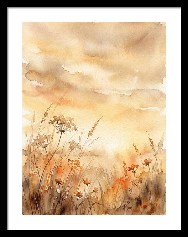 Tranquil Moments In Gold