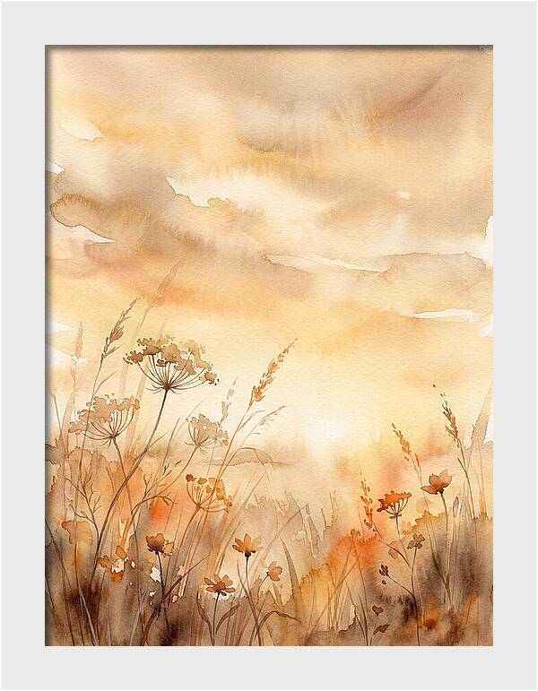 Tranquil Moments In Gold