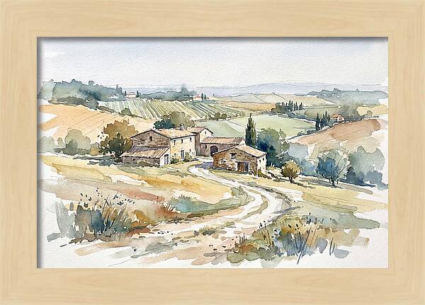 Tranquil Moments In Rural France 3348