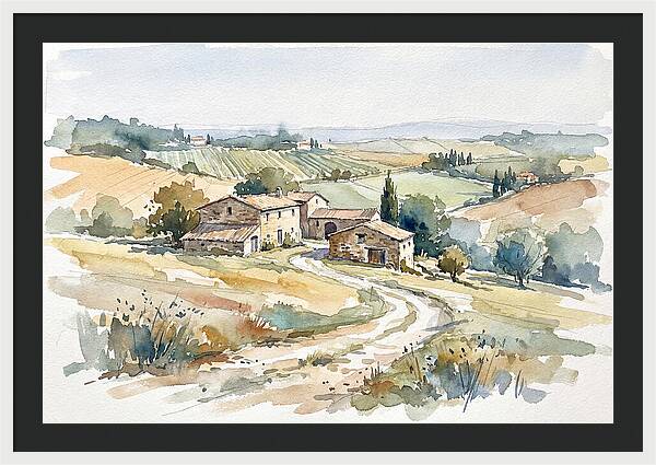 Tranquil Moments In Rural France 3348