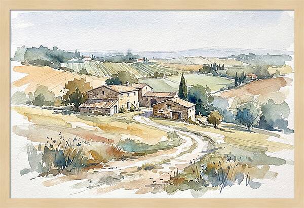 Tranquil Moments In Rural France 3348