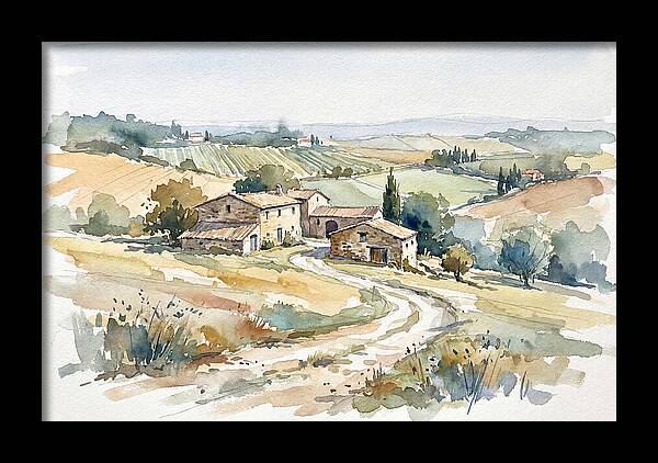 Tranquil Moments In Rural France 3348