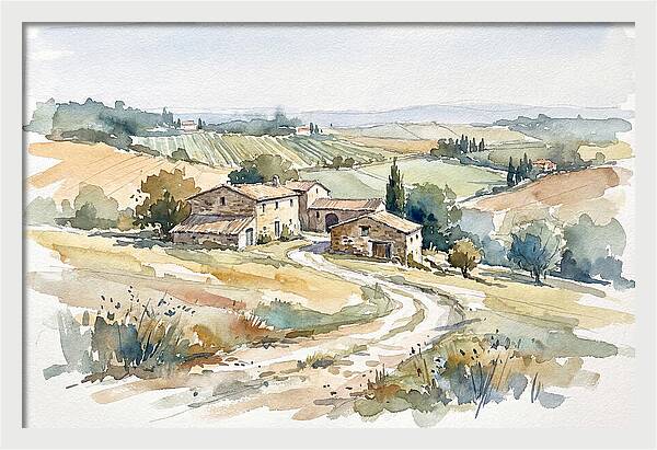 Tranquil Moments In Rural France 3348