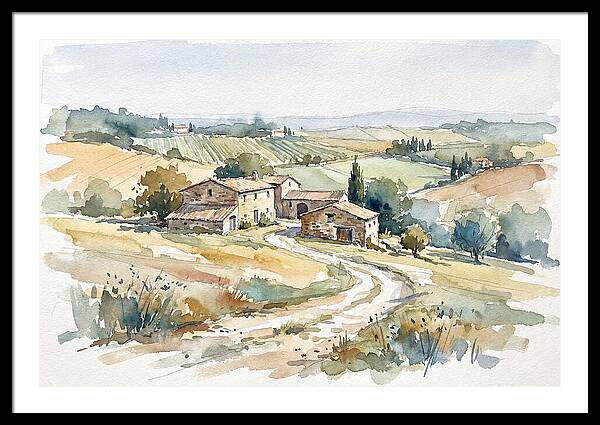 Tranquil Moments In Rural France 3348