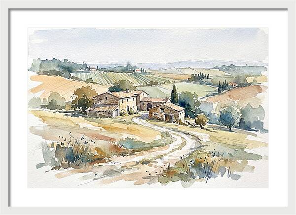 Tranquil Moments In Rural France 3348