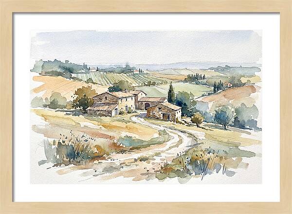 Tranquil Moments In Rural France 3348