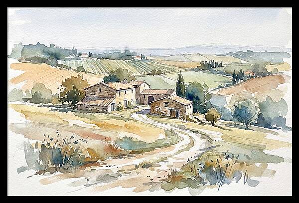 Tranquil Moments In Rural France 3348