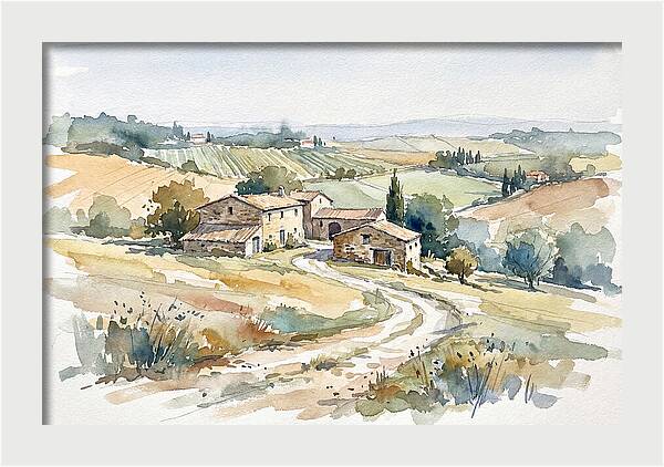 Tranquil Moments In Rural France 3348