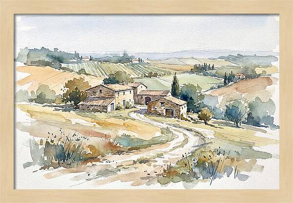 Tranquil Moments In Rural France 3348