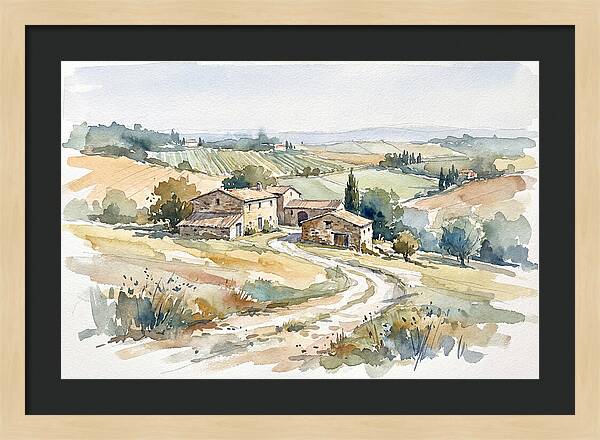 Tranquil Moments In Rural France 3348