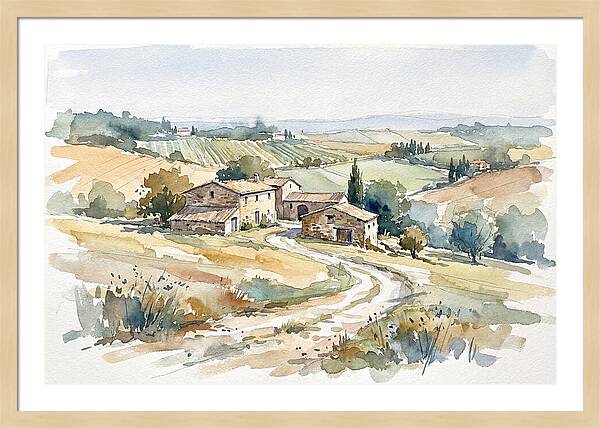 Tranquil Moments In Rural France 3348