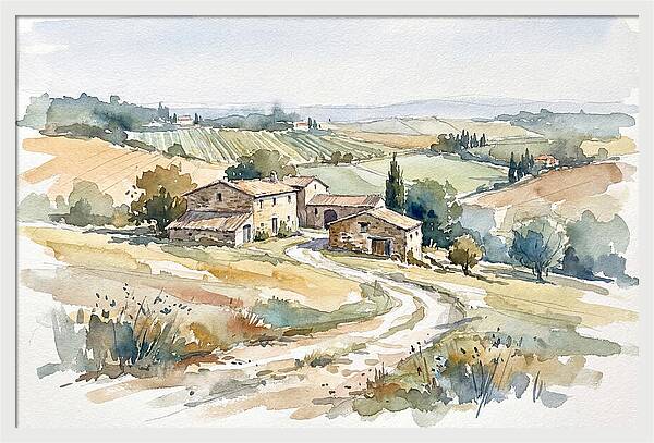 Tranquil Moments In Rural France 3348