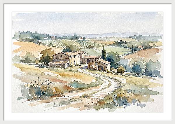 Tranquil Moments In Rural France 3348