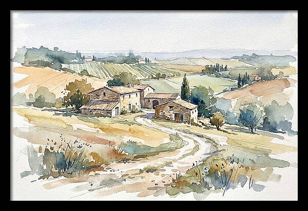Tranquil Moments In Rural France 3348