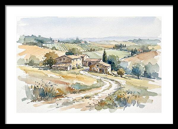 Tranquil Moments In Rural France 3348