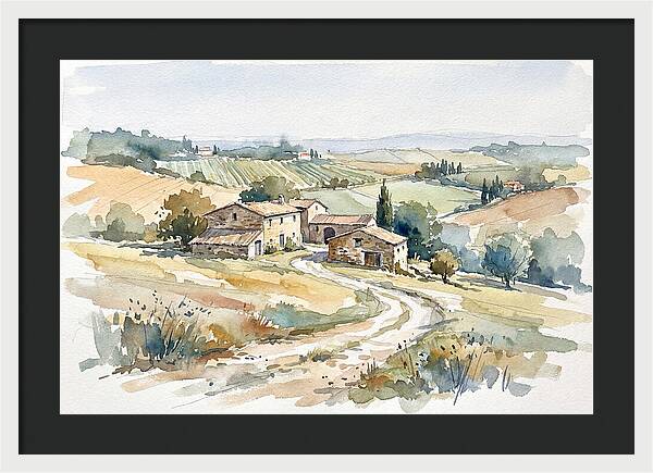 Tranquil Moments In Rural France 3348