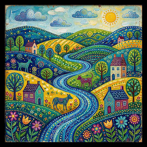 Tranquil Moments In The English Countryside