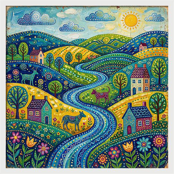 Tranquil Moments In The English Countryside