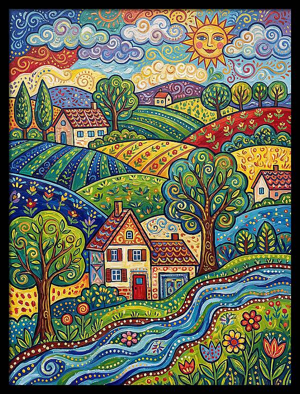 Tranquil Moments In The French Countryside