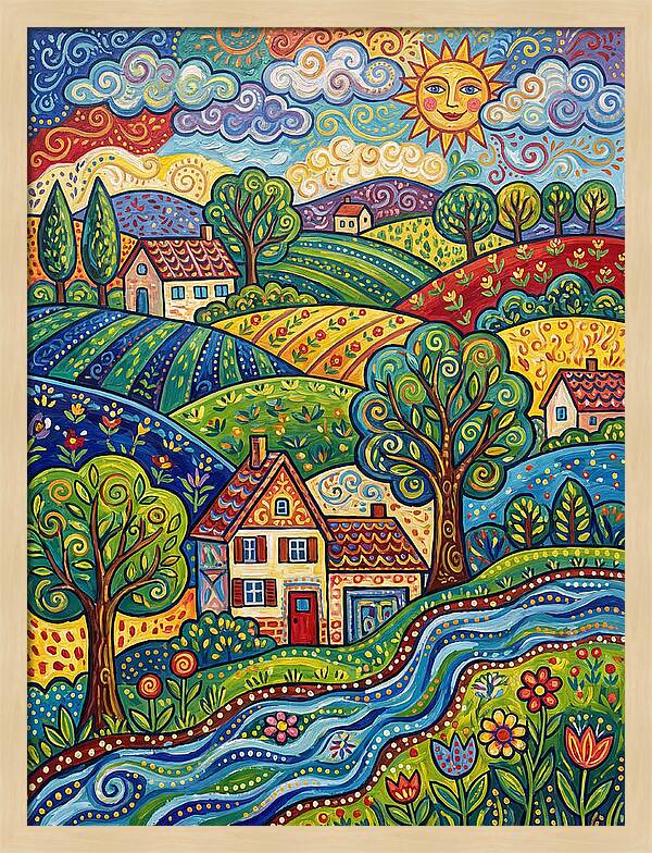 Tranquil Moments In The French Countryside