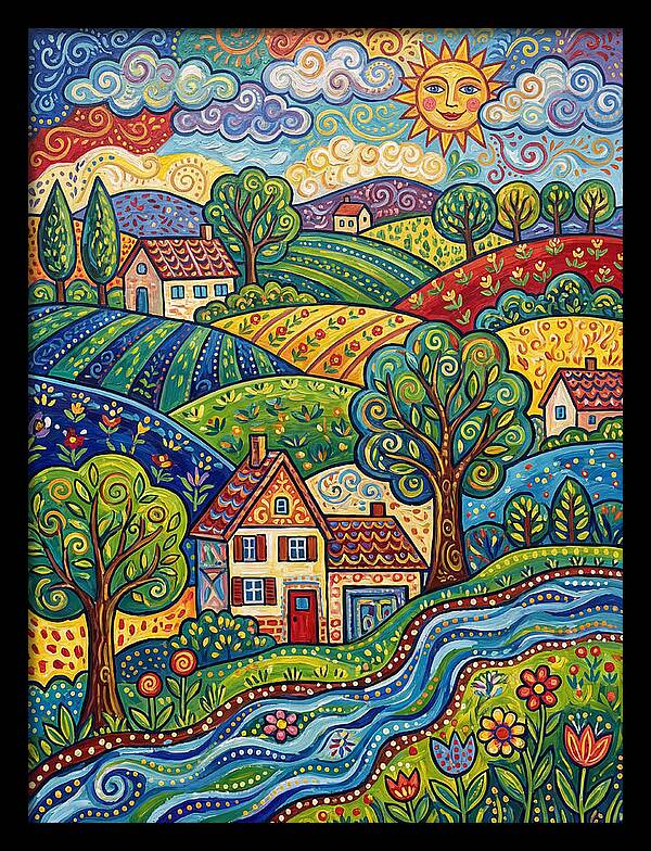 Tranquil Moments In The French Countryside