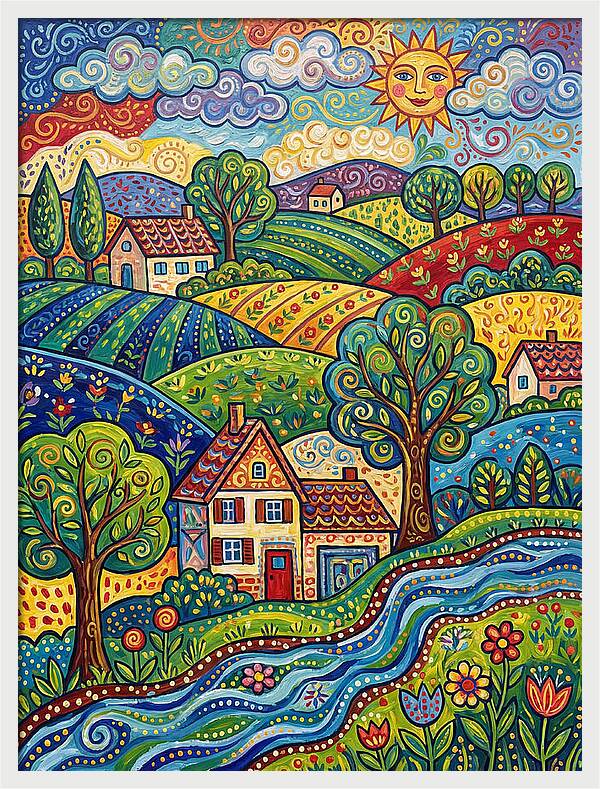 Tranquil Moments In The French Countryside