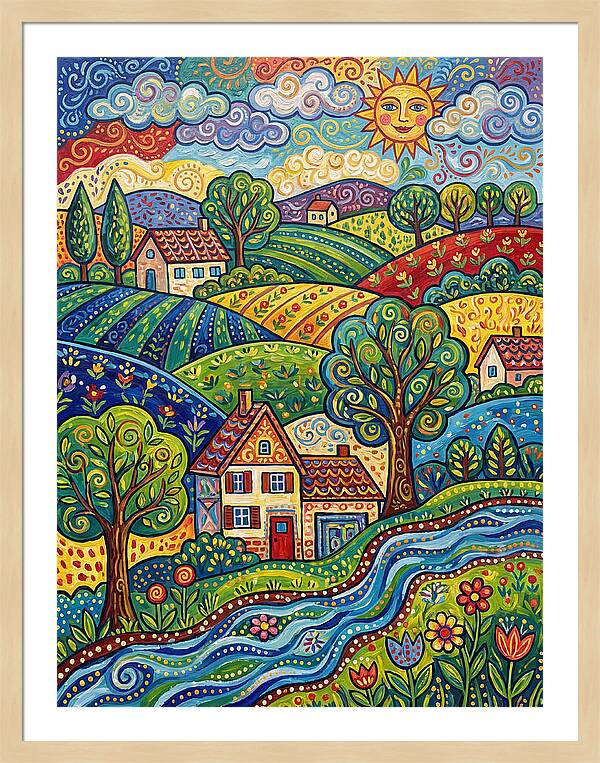 Tranquil Moments In The French Countryside
