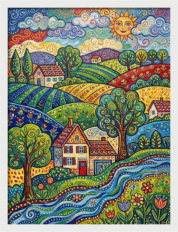 Tranquil Moments In The French Countryside