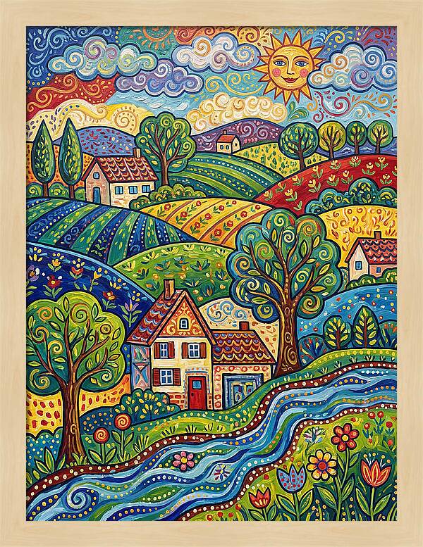 Tranquil Moments In The French Countryside