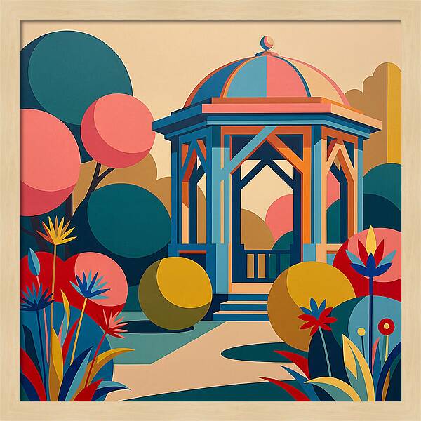 Tranquil Moments In The Garden