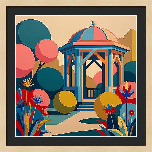 Tranquil Moments In The Garden