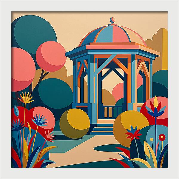Tranquil Moments In The Garden