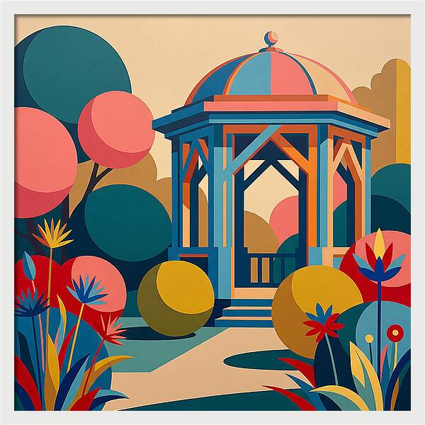 Tranquil Moments In The Garden