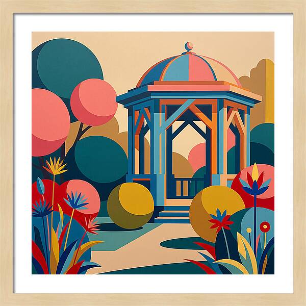 Tranquil Moments In The Garden